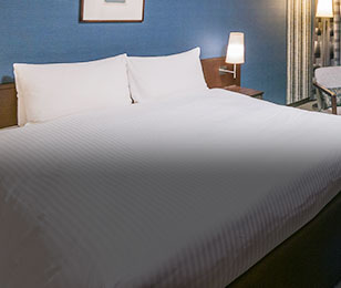 画像:静かな客室で上質な眠りを