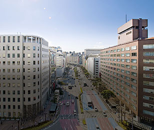 画像:好立地で快適な出張を