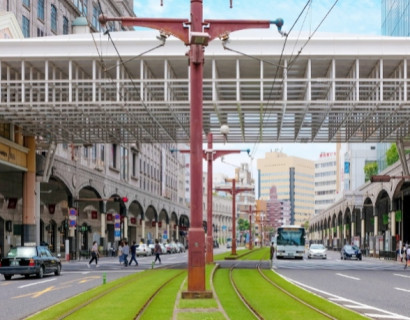 観光地へのアクセスに最高の立地