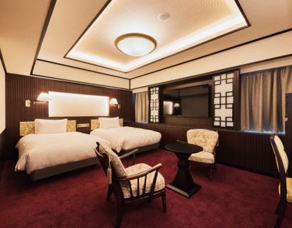 和華蘭文化の要素を取り入れた異国情緒あふれるお部屋