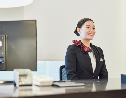 静かな客室で快適なステイを