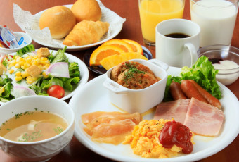 画像:朝食
