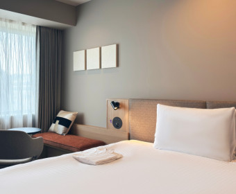 画像:静かな客室で上質な眠りを