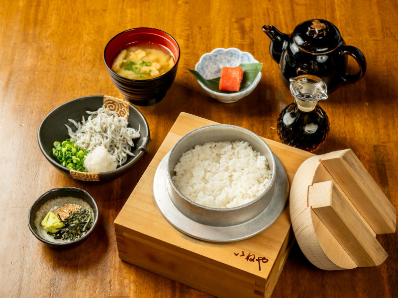 しらす釜ごはん
