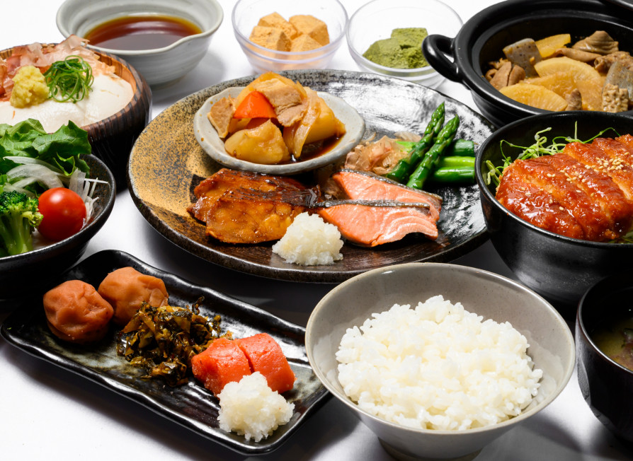 画像:朝食
