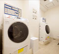 画像:コインランドリー