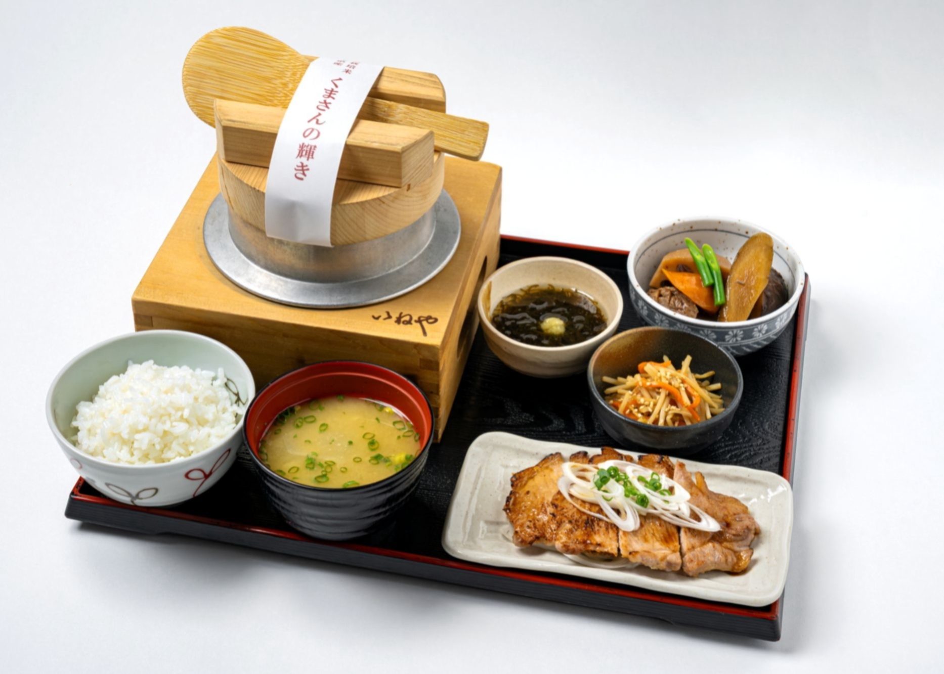 黒豚グリル朝食