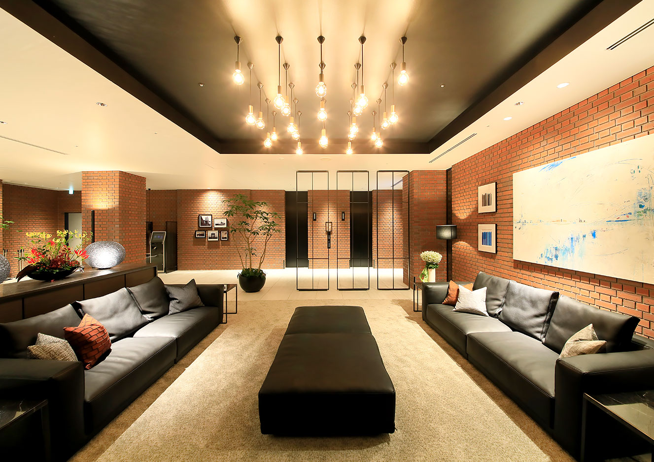 画像:ホテルロビー