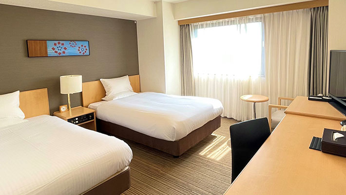 画像:ツインルーム