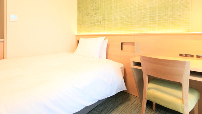 画像:シングル・ダブルルーム