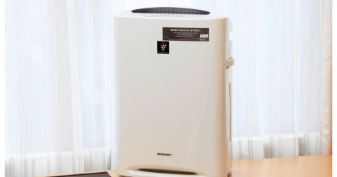 画像:空気清浄機(加湿機能付き)