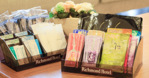 画像:充実したアメニティ