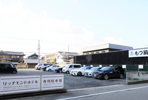 画像:ホテル専用駐車場