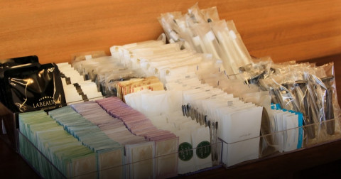 画像:充実のアメニティ