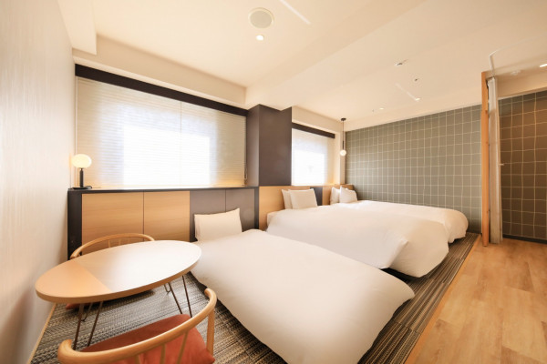 大人様3名利用時は追加の布団を1枚ご用意