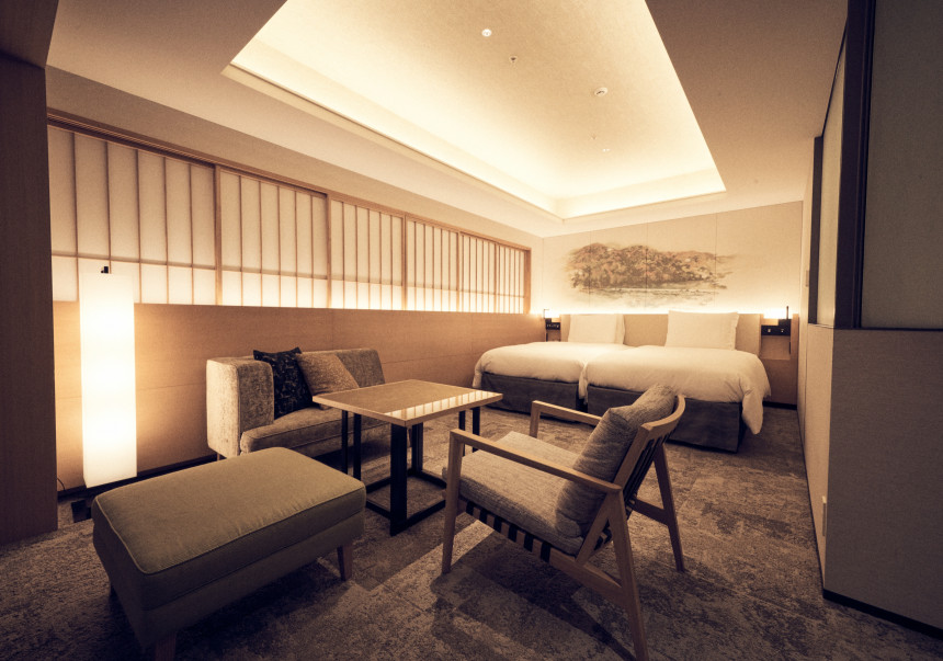 画像:ホテルのコンセプト「粋場」イメージ
