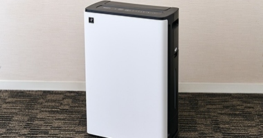 画像:全客室への加湿機能付空気清浄機を設置