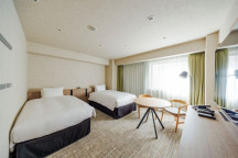 画像:ユニバーサルツインルーム(バリアフリー対応)