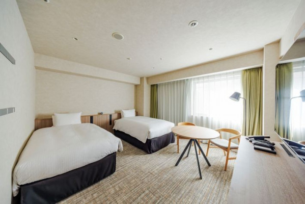 画像:ユニバーサルツインルーム(バリアフリー対応)