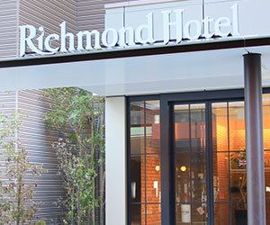 画像:ホテル入口