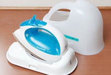 画像:ワイシャツはパリっと【アイロン貸出サービス】