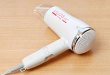 画像:髪に優しい【マイナスイオンドライヤー】