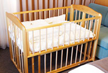 画像:お子様添い寝無料【パジャマ・食器・ベビーベッド貸出】