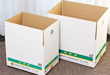 画像:宅急便はフロントから全国発送できます