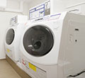 画像:コインランドリー