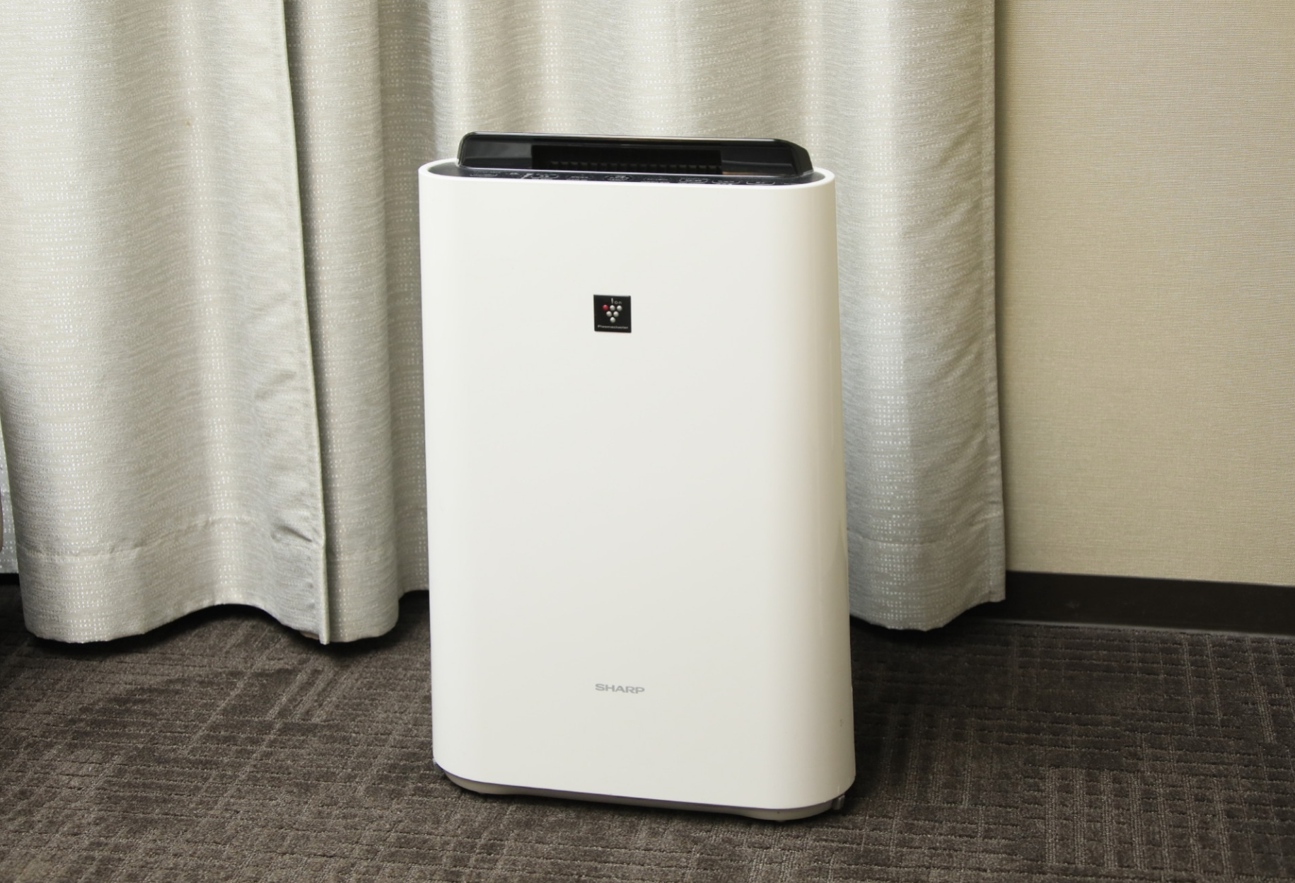 画像:加湿機能付き空気清浄機(全客室完備)